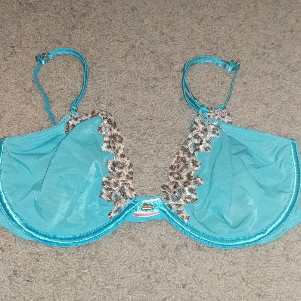 A Victoria's Secret Very Sexy Safari Sheer Bra 36D